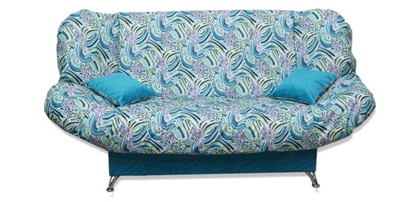 Прямой диван Клик-Кляк, 210x100x95 в Комсомольске-на-Амуре - изображение