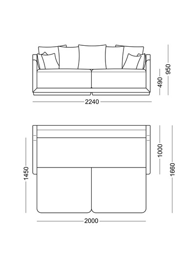 Прямой диван Теннеси в Хабаровске - изображение 7