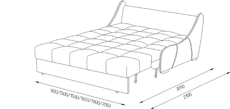 Прямой диван Токио 130 (НПБ) в Хабаровске - изображение 12