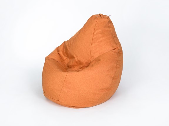 Кресло-мешок Хоум малое, оранжевый в Хабаровске - изображение