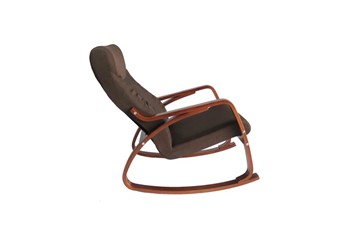 Кресло-качалка Женева, ткань шоколад в Хабаровске - предосмотр 1
