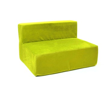 Кресло бескаркасное Тетрис 100х80х60, зеленое в Хабаровске