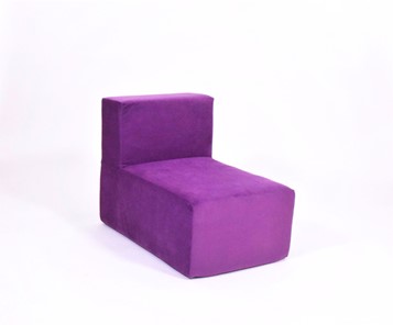 Кресло Тетрис 50х80х60, фиолетовое в Комсомольске-на-Амуре