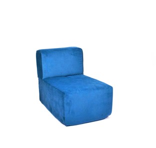Кресло Тетрис 50х80х60, синий в Комсомольске-на-Амуре