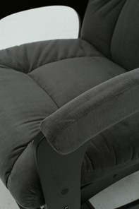 Кресло-качалка Леон маятниковая, ткань AMIGo графит 29-Т-ГР в Комсомольске-на-Амуре - предосмотр 1