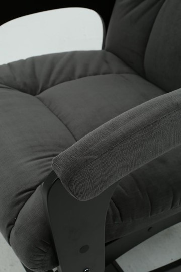 Кресло-качалка Леон маятниковая, ткань AMIGo графит 29-Т-ГР в Комсомольске-на-Амуре - изображение 1