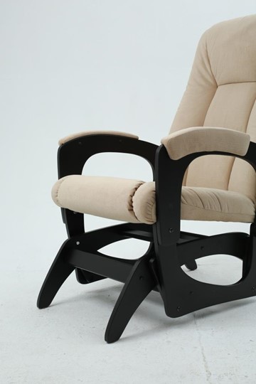 Кресло-качалка Леон маятниковая, ткань AMIGo песок 29-Т-П в Хабаровске - изображение 1