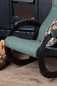 Кресло-качалка Корсика, ткань Amigo Green 34-Т-AG в Хабаровске - предосмотр 6
