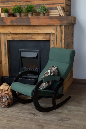 Кресло-качалка Корсика, ткань Amigo Green 34-Т-AG в Хабаровске - изображение 7
