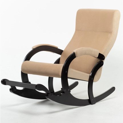 Кресло-качалка Марсель, ткань Amigo Beige 33-Т-AB в Хабаровске - изображение