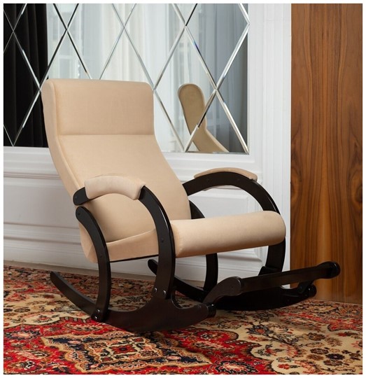 Кресло-качалка Марсель, ткань Amigo Beige 33-Т-AB в Хабаровске - изображение 6