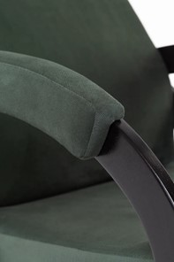 Кресло-качалка в гостиную Марсель, ткань Amigo Green 33-Т-AG в Хабаровске - предосмотр 4