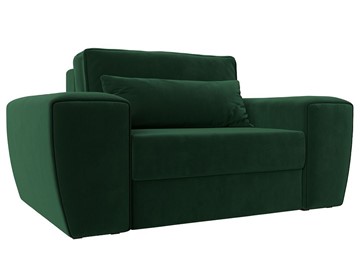 Кресло в гостиную Лига-008, Зеленый (велюр) НПБ в Хабаровске