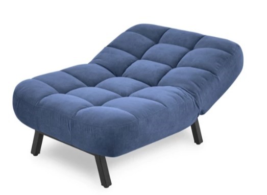 Мягкое кресло Абри опора металл (синий) в Хабаровске - изображение 5