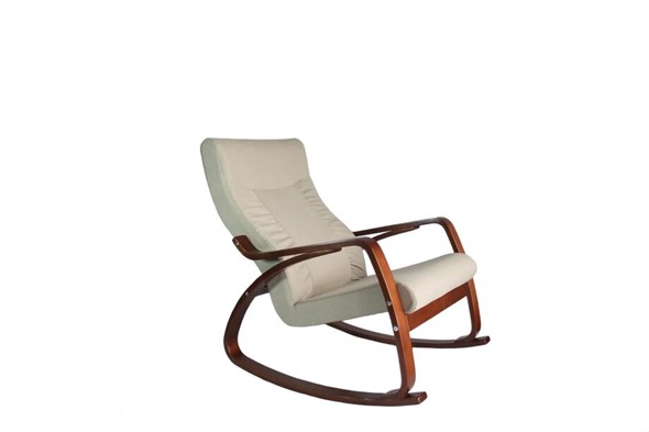 Кресло-качалка Женева, ткань песок в Хабаровске - изображение