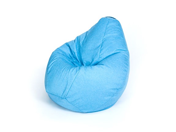 Кресло-мешок Хоум малое, голубое в Хабаровске - изображение