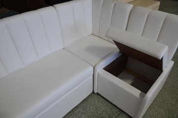 Угловой кухонный диван КУ-20 малый с коробом в Хабаровске - предосмотр 1