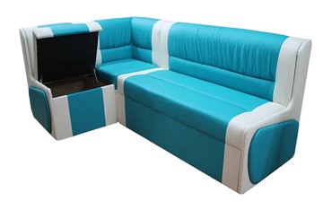 Кухонный угловой диван Квадро 4 со спальным местом в Хабаровске - предосмотр 1