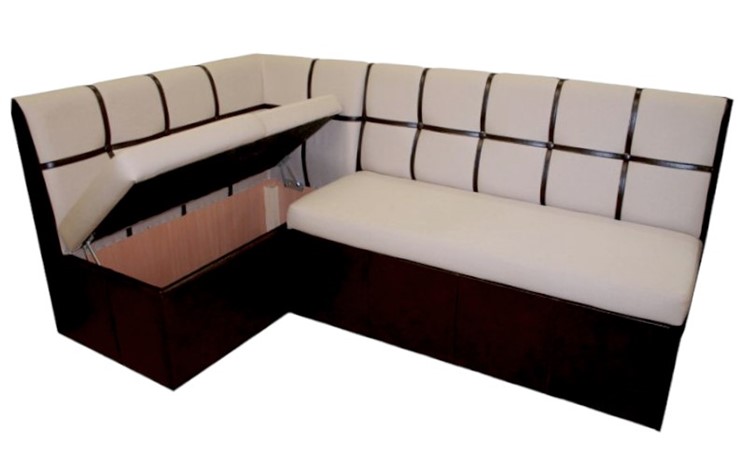 Угловой кухонный диван Квадро 5 со спальным местом в Хабаровске - изображение 2