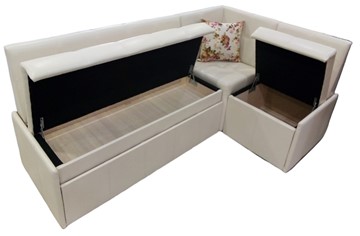 Кухонный угловой диван Модерн 8 со спальным местом и двумя коробами в Хабаровске - предосмотр 2