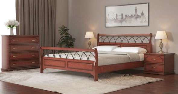 Кровать Роял 160*200 с основанием в Комсомольске-на-Амуре - изображение