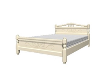 Спальная кровать Карина-6 (Слоновая кость) 120х200 в Комсомольске-на-Амуре