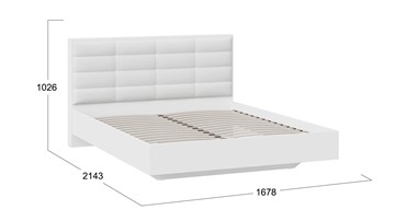 Кровать Агата тип 1 (Белый) в Хабаровске - предосмотр 2