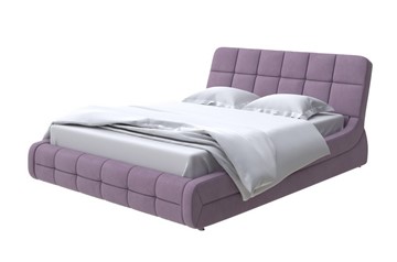 Двуспальная кровать Corso-6 200х200, Велюр (Ultra Сливовый) в Хабаровске