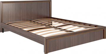 Кровать спальная Беатрис М07 (Орех Гепланкт) в Хабаровске