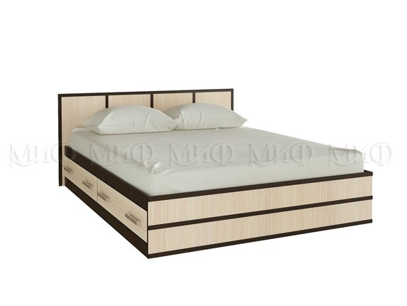 Кровать односпальная Сакура 1200 с ящиками в Хабаровске - изображение