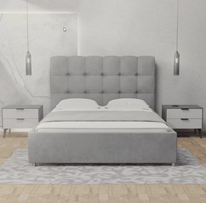 Кровать в спальню Модерна 140х200 с ортопедическим основанием в Хабаровске