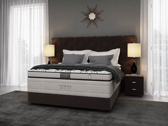 Двуспальная кровать Style/Podium M 160х200, Флок (Велсофт Спелая слива) в Хабаровске - изображение