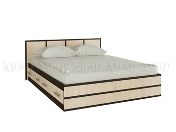Спальная кровать Сакура 1600 с ящиками в Хабаровске