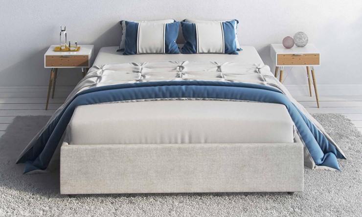 Спальная кровать Scandinavia 120х200 с основанием в Хабаровске - изображение 1