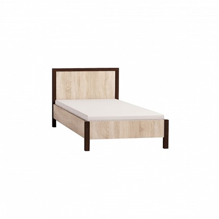 Спальная кровать Bauhaus 5 + 5.1 Основание с гибкими ламелями 900, Дерево, Дуб Сонома в Комсомольске-на-Амуре - изображение