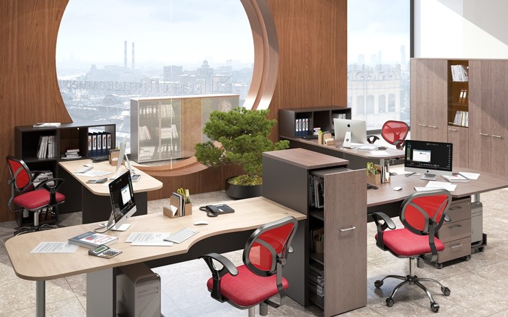 Офисный комплект мебели Xten для начальника отдела в Хабаровске - изображение 5