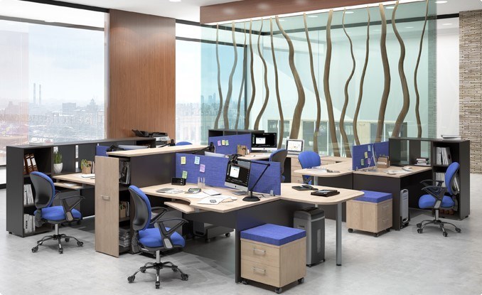 Офисный комплект мебели Xten для начальника отдела в Хабаровске - изображение 6