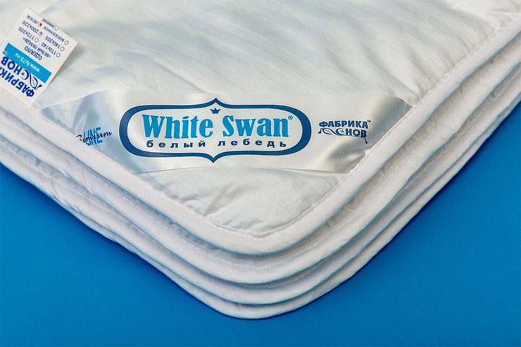 Одеяло лёгкое двуспальное Белый лебедь в Комсомольске-на-Амуре - изображение 1