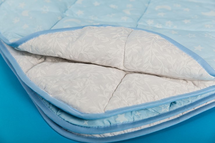 Одеяло всесезонное полутороспальное Хлопок &  Хлопок в Хабаровске - изображение 1