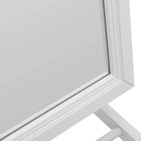 Зеркало напольное в спальню BeautyStyle 27 (135х42,5см) Белое в Хабаровске - изображение 3