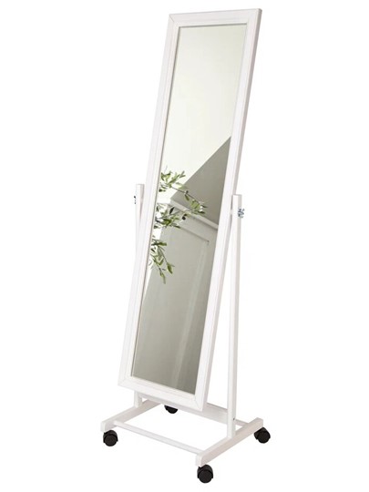 Зеркало напольное в спальню BeautyStyle 27 (135х42,5см) Белое в Комсомольске-на-Амуре - изображение 6