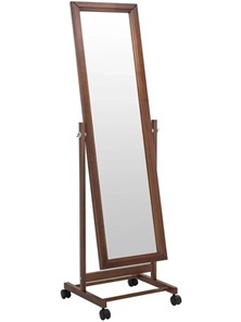Зеркало напольное в спальню BeautyStyle 27 (135х42,5см) Средне-коричневый в Хабаровске