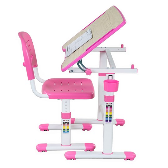 Растущая парта + стул Piccolino II Pink в Хабаровске - изображение 5