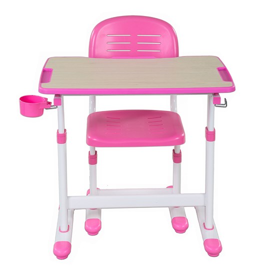 Растущая парта + стул Piccolino II Pink в Хабаровске - изображение 1