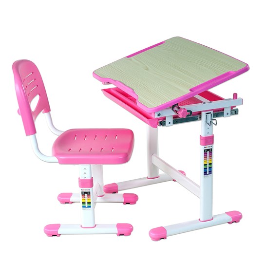 Парта растущая и стул Piccolino Pink в Хабаровске - изображение 4