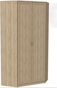 Распашной шкаф 403 несимметричный, цвет Дуб Сонома в Хабаровске - предосмотр