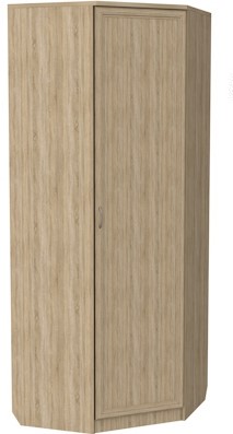 Распашной шкаф 400 угловой, цвет Дуб Сонома в Хабаровске - изображение