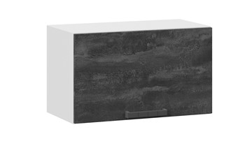 Навесной кухонный шкаф Детройт 1В6Г (Белый/Угольный Камень) в Хабаровске