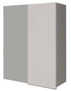 Кухонный навесной шкаф ВУП 960 Белое гладкое Ламарти/Белый в Комсомольске-на-Амуре