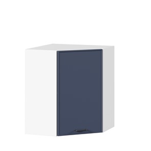 Шкаф кухонный угловой Индиго ЛД 298.610.000.116, Белый/Тёмно-синий в Хабаровске